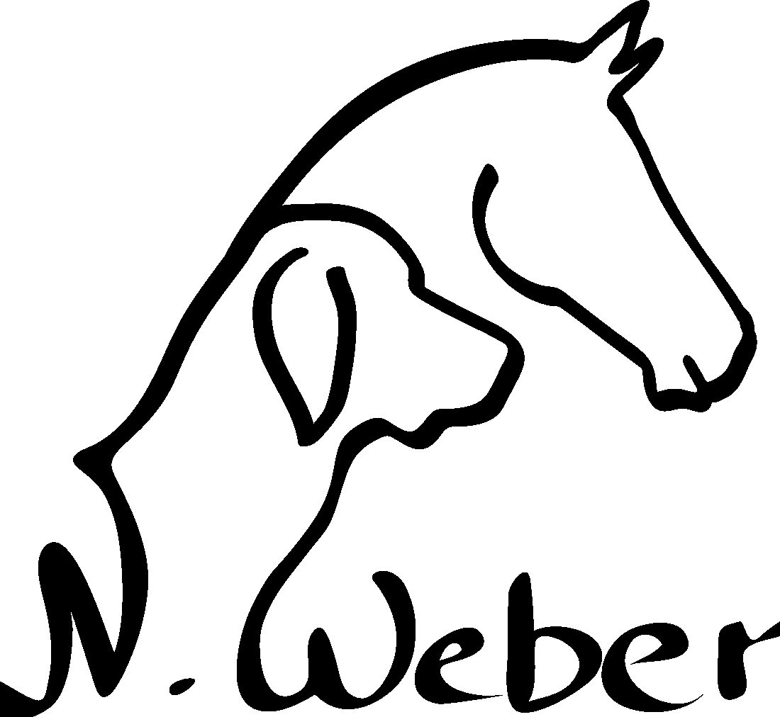 Pferd, Hund, N. Weber